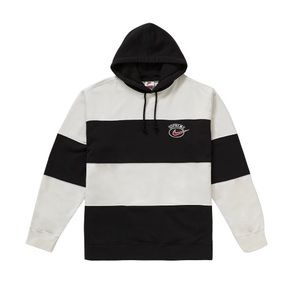 Supreme Nike Black Stripe Hooded Sweatshirt Black